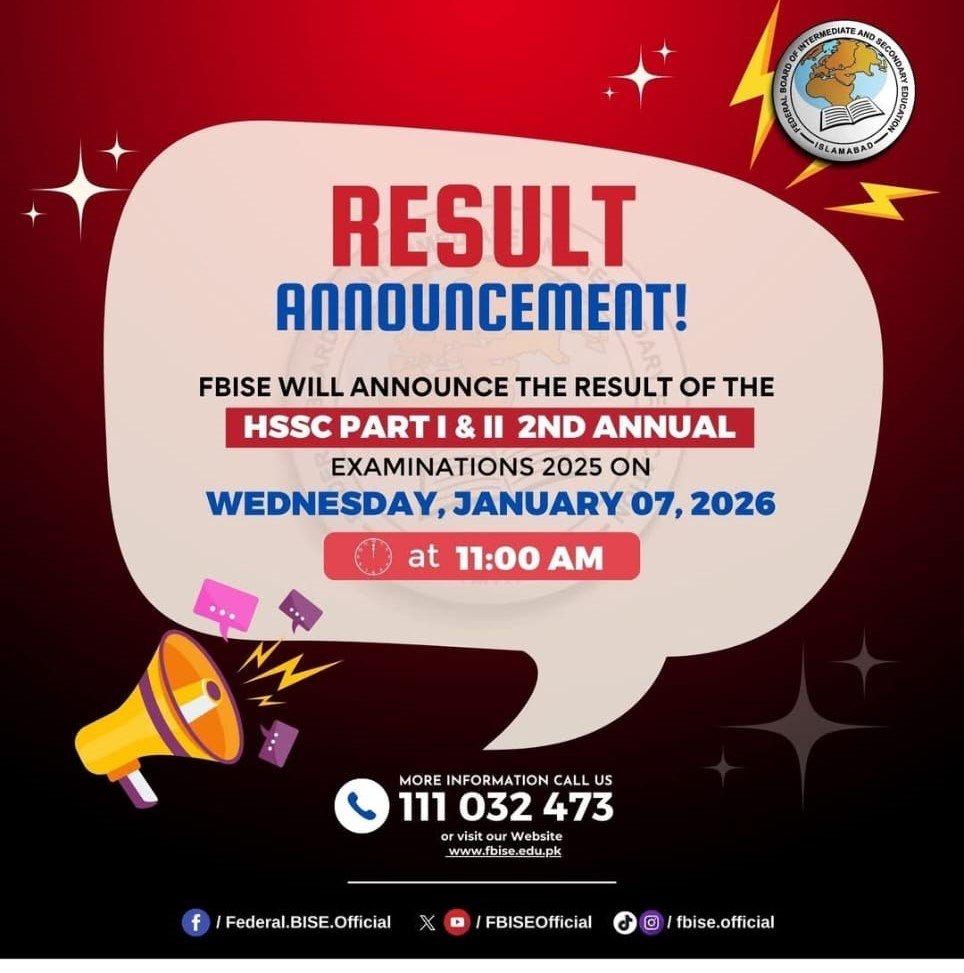 FBISE HSSC Improvement 2nd Annual Result
